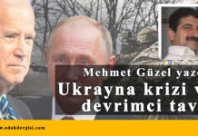 Ukrayna krizi ve devrimci tavır