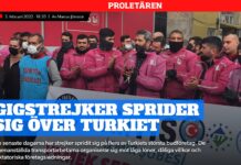 Direnen emekçiler İsveç Komünist Partisi’nin yayın organında haber oldu