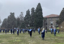 Boğaziçili akademisyenler, soğuk hava ve kar yağışına rağmen direnişlerine devam etti