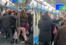Marmaray’da seyahat eden gençlere “neden sevişiyorsunuz” diyerek saldırdı