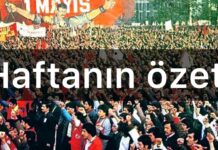 Haftanın özeti