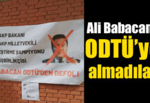 ODTÜ’lü öğrencilerin protestosu sonucunda Ali Babacan’ın etkinliği iptal edildi