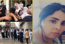 Silopi’de katledilmiş olarak bulunan Sakine Kültür için kadınlar sokağa çıktı