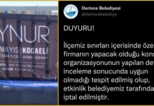 AKP’li belediyeden Aynur Doğan konserine engel