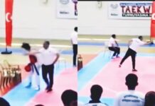 Antrenör’den sporcu gence fiziksel şiddet!