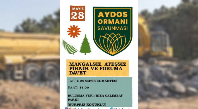 Aydos Ormanı Savunması, AKP’nin çevre düşmanı Millet Bahçesi projesine karşı foruma çağırıyor