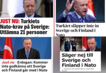 İsveç’te basın, Erdoğan’ın iki İskandinavya ülkesinin NATO üyeliğine onay vermeyeceği açıklamasını tartışıyor