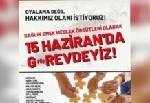 Sağlık emekçileri yarın G(ö)revde!