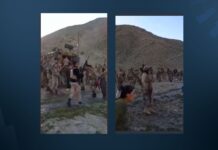 Van’da bir kişiyi gözaltına alırken onlarca askerin havaya ateş açtığı ve insanları darp ettiği görüntüler tepkiyle karşılandı