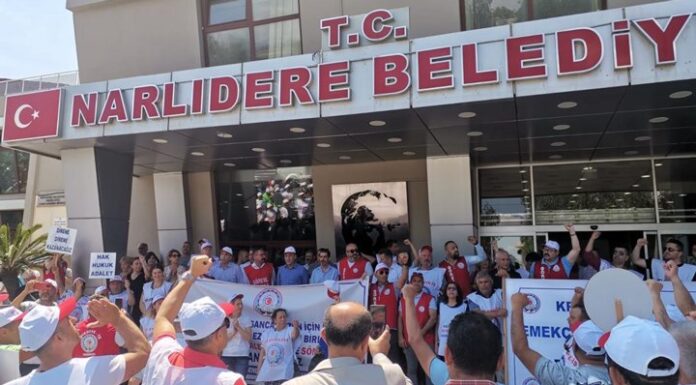 İzmir Narlıdere Belediyesi emekçilerinden grev kararı