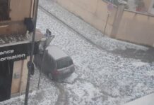 Şiddetli fırtına, yağmur ve dolu yağışı Fransa’da etkili oldu
