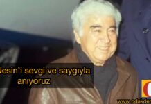 Aziz Nesin’i saygı ve sevgiyle anıyoruz…