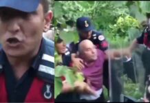 Fatsa’da direnen köylülerin görüntülerini almaya çalışan vatandaşa jandarmanın tepkisi: “Kanunu aşağıda gösteririz size”