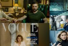 Ülkesi mahvolurken Zelenski ve eşi, moda dergisine kapak oldu!