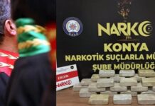 Konya’da yapılan uyuşturucu operasyonunda Savcı örgüt lideri, polis ise kurye çıktı!