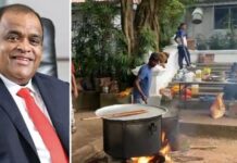 Sri Lanka’da istifalar sürüyor, halk başbakanlık konutunda yemek pişiriyor