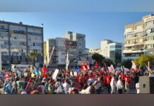 Asbestli gemiye karşı dün İzmir Aliağa’da eyleme yapıldı