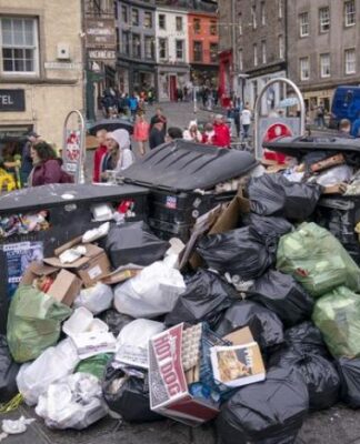 İskoçya’da temizlik işçilerinin grevi sürüyor