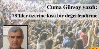 78’liler üzerine kısa bir değerlendirme