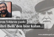 Mihri Belli’den bize kalan…
