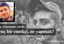 Genç bir emekçi, ne yapmalı?