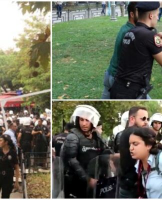 Tutsak yakınlarının eylemine polis saldırdı: Basın emekçileri ve çok sayıda kişi gözaltına alındı