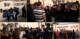 Direnişteki ETF işçilerine yine polis müdahalesi