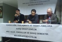 Sarıgazi’de krize, açlığa, yoksulluğa karşı panel gerçekleştirildi
