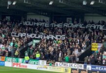 Celtic taraftarlarından protesto: “Kraliyet ailesinden nefret ediyorsan alkış tut”