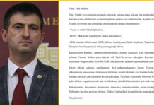 Mehmet Ali Çelebi AKP’ye katıldığını duyurdu