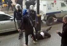 HDP’nin Hakkari’deki yürüyüşüne polis müdahale etti, bir milletvekili hastaneye kaldırıldı