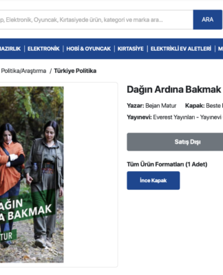 Saray medyası, Şebnem Korur Fincancı’nın evinden “örgütsel kitap çıktı” dedi: Dağın Ardına Bakmak isimli kitap AKP’ye yakın patronların D&R mağazasında satılmış