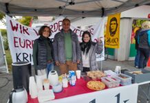 Gelecek yıl yürürlüğe girecek “Vatandaş Ödeneği” uygulaması Münster’de protesto edildi