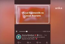 AKP’li belediye 29 Ekim ile 23 Nisan’ı karıştırdı