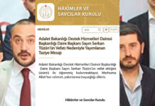 Hakimler ve Savcılar Kurulu, kadın katili hakim hakkında taziye mesajı yayınladı