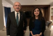 Kılıçdaroğlu, ziyarete gittiği Londra’da 2010 yılında gerçekleşen referanduma “Yetmez ama Evet” diyen eski Taraf yazarı Amberin Zaman ile görüştü