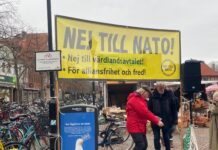 İsveç’te NATO’ya karşı eylem yapıldı
