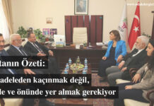 Haftanın Özeti: Mücadeleden kaçınmak değil, içinde ve önünde yer almak gerekiyor