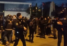 İstanbul’da HDP’nin çağrısıyla düzenlenen savaş karşıtı protestolarda onlarca kişi gözaltına alındı