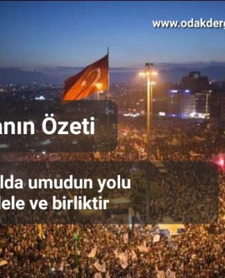 Haftanın Özeti: Yeni Yılda Umudun Yolu Mücadele ve Birliktir