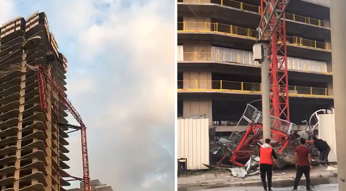 İzmir Bornova’da vinç devrildi, 5 işçi yaşamını yitirdi