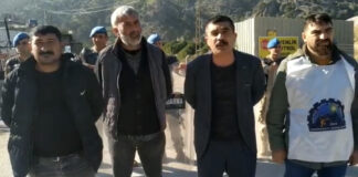 Polyak Madencilik önünde direnen işçiler, 5’inci kez gözaltına alınmalarına rağmen mücadelelerine devam ediyor!