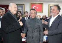 HDP ve MHP’nin ihraç ettiği meclis üyesi, Süleyman Soylu’nun katıldığı törenle AKP’ye geçti