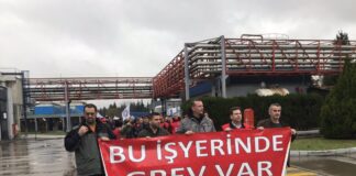 Bekaert işçileri yasak tanımadı: “İşçiler açken patronlara huzur yok”