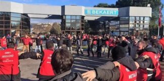 İşçiler Erdoğan’ın grev hukuksuz yasağını tanımıyor