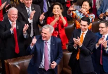 15’inci oylama sonucunda ABD Temsilciler Meclisi Başkanlığı’na Kevin McCarthy seçildi