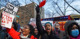 New York’ta 7 binden fazla sağlık emekçisi grevde