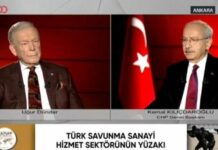 Uğur Dündar’ın programında Kılıçdaroğlu konuşurken altta SADAT reklamı verilmesi olay oldu