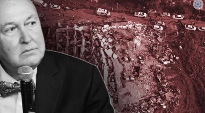 Prof. Dr. Övgün Ahmet Ercan: “göçük altında kurtulmayı bekleyen 74 bin kişi”