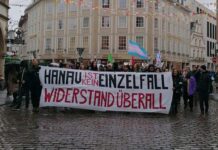 Almanya Münster’de Hanau katliamı protesto edildi